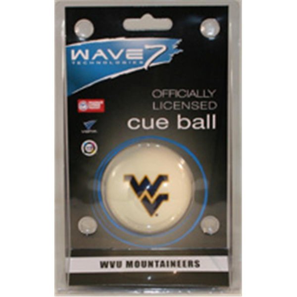 Wave 7 Technologies Wave 7 Technologies WVUBBC100 West Virginia Cue Ball WVUBBC100